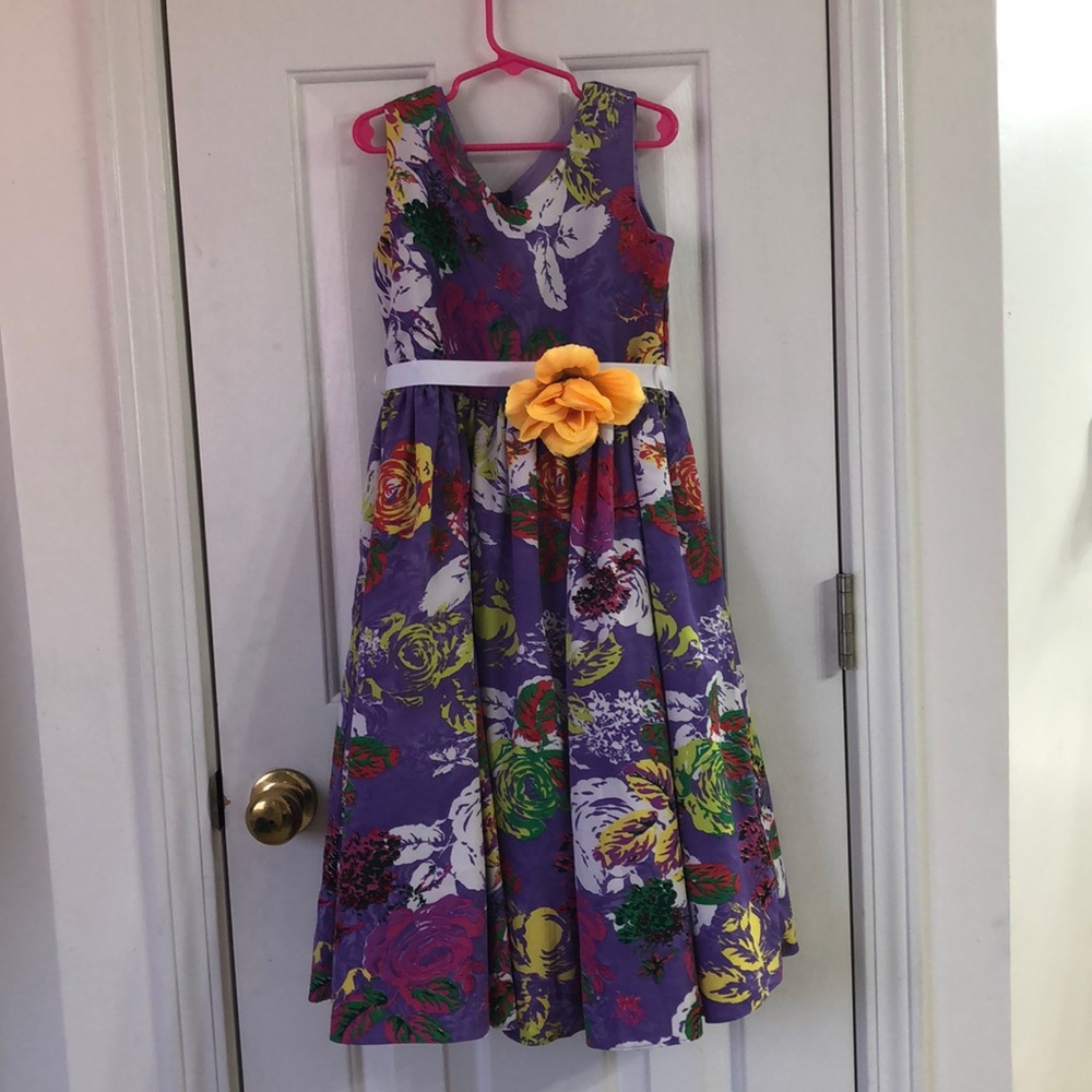 Floral Little girls dress